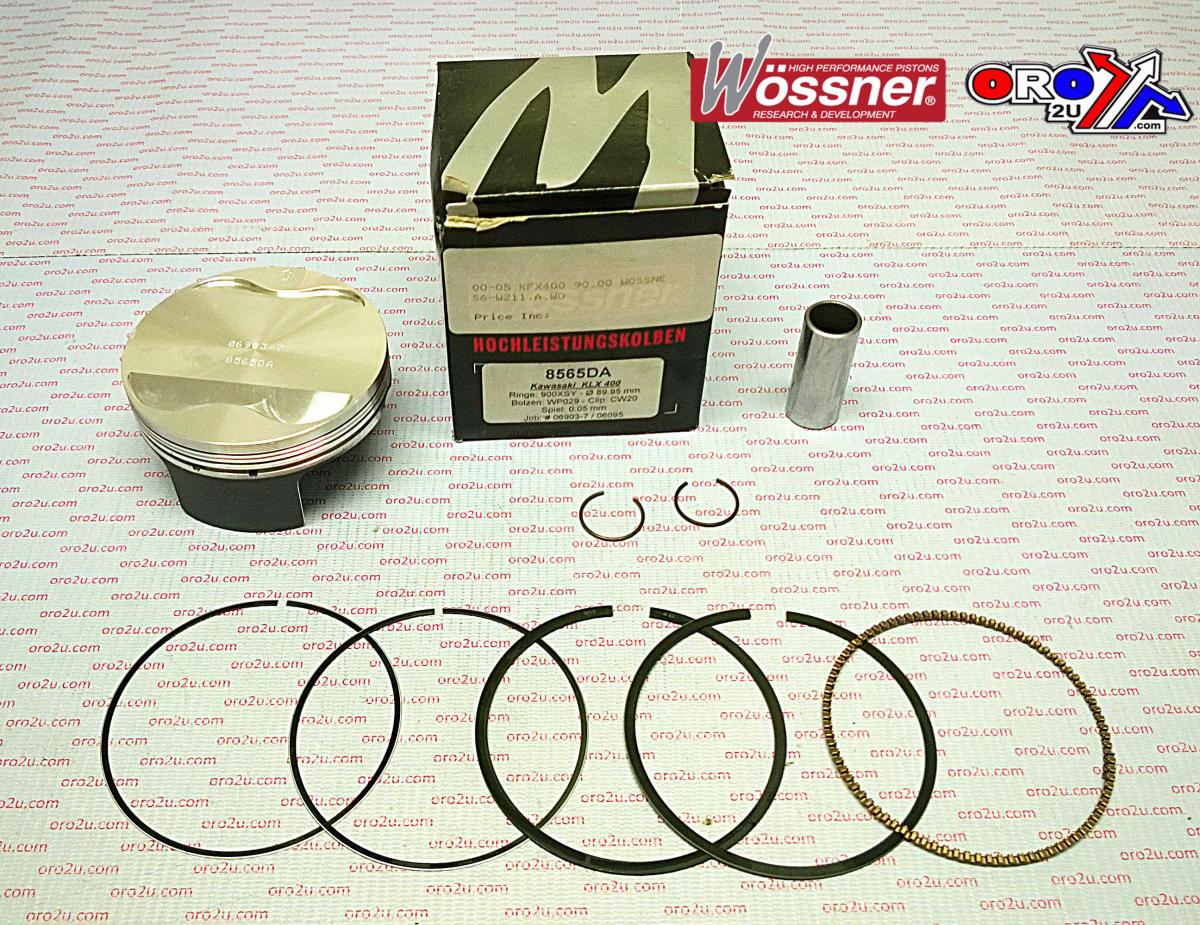 PISTON KIT 03-06 KLX400 90.00, FORGED WOSSNER 8565DB image 1