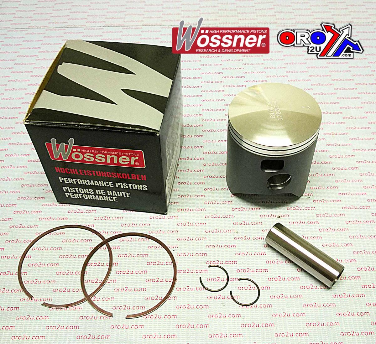 PISTON KIT 05-18 KTM 250 66.40, WOSSNER PISTON KIT 8169DB image 1