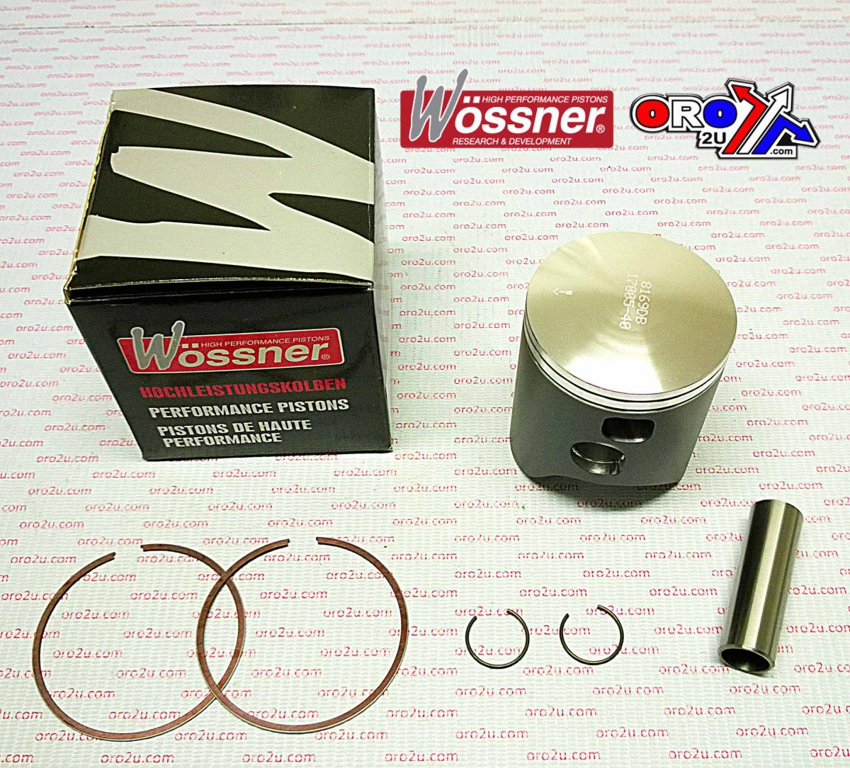PISTON KIT 05-18 KTM 250 66.40, WOSSNER 8169DC SX, EXC image 1