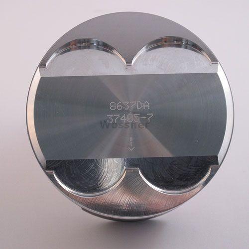 PISTON KIT KTM 520 525 EXC SX, WOSSNER 8637D200 KTM 00-09 HC thumbnail 2
