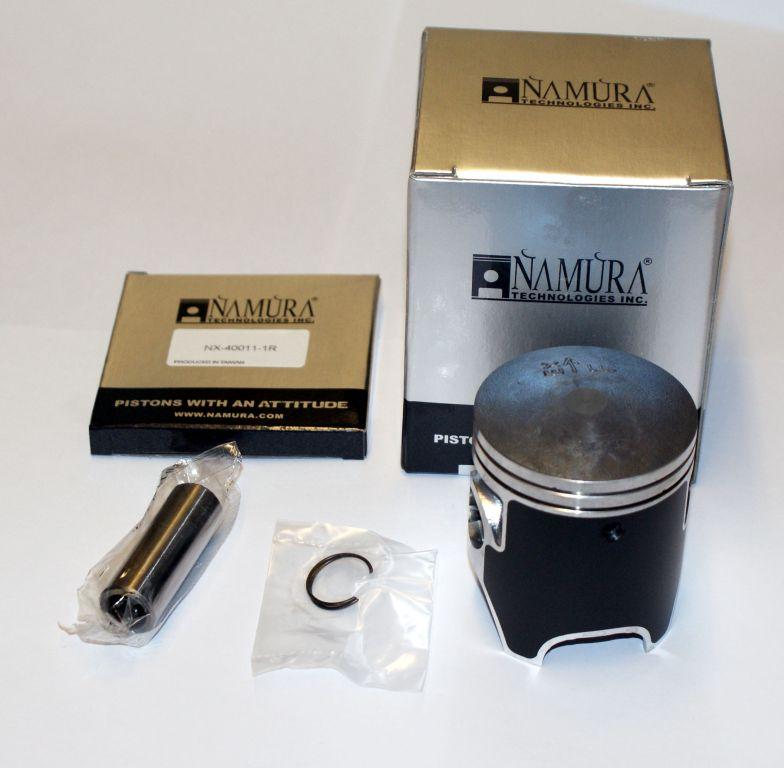 PISTON KIT 91-06 DTR125 56.75, NAMURA NX-40011-3 O/S 0.75 image 1