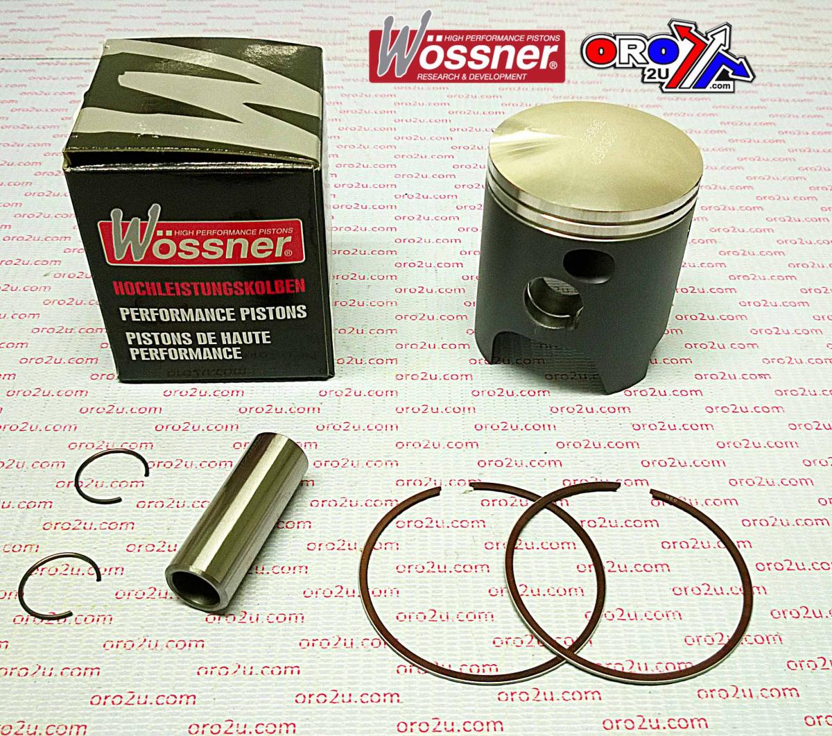 PISTON KIT 88-08 DTR125 57.00, FORGED WOSSNER 8002D100 image 1