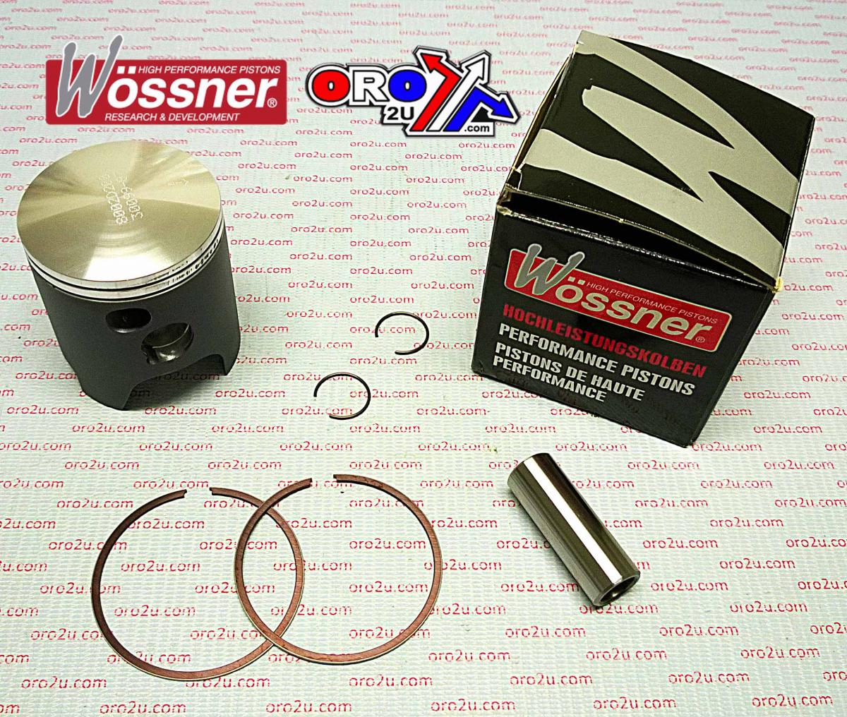 PISTON KIT 88-08 DTR125 58.50, FORGED WOSSNER 8002D250 image 1