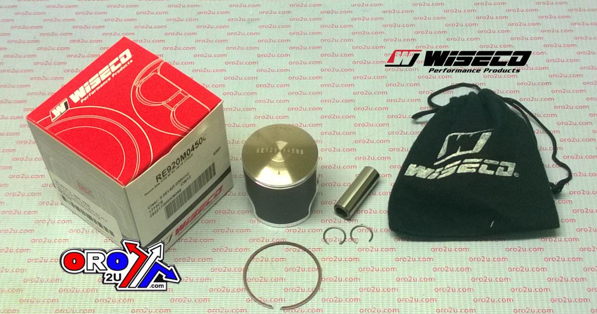 PISTON KIT 09-25 KTM65 SX 45.0, WISECO RE920M04500 KTM, Racers Elite ArmorFit image 1