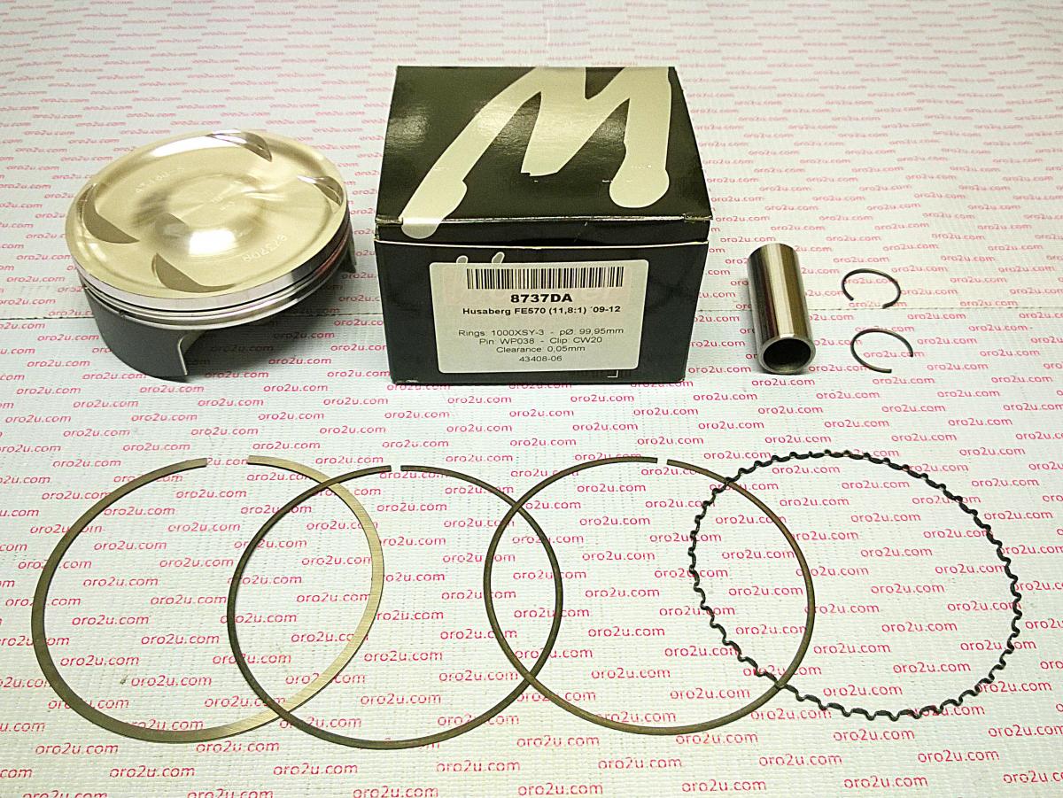 PISTON KIT 09 FE570 100mm C, Husaberg WOSSNER 8737DC image 1