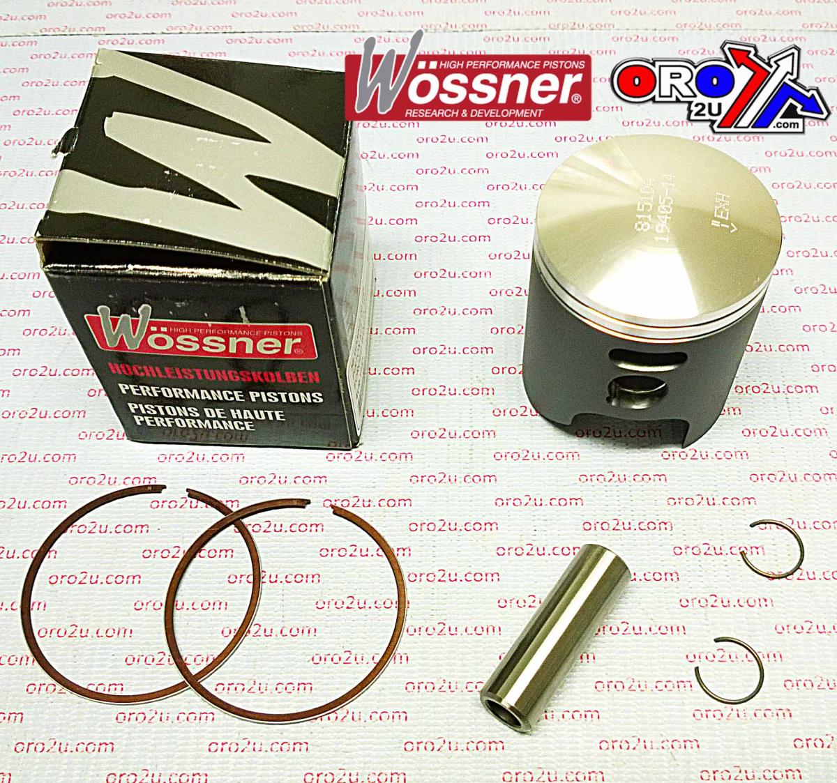 PISTON KIT 73-78 CR125 58.00, FORGED WOSSNER 8151D200 image 1