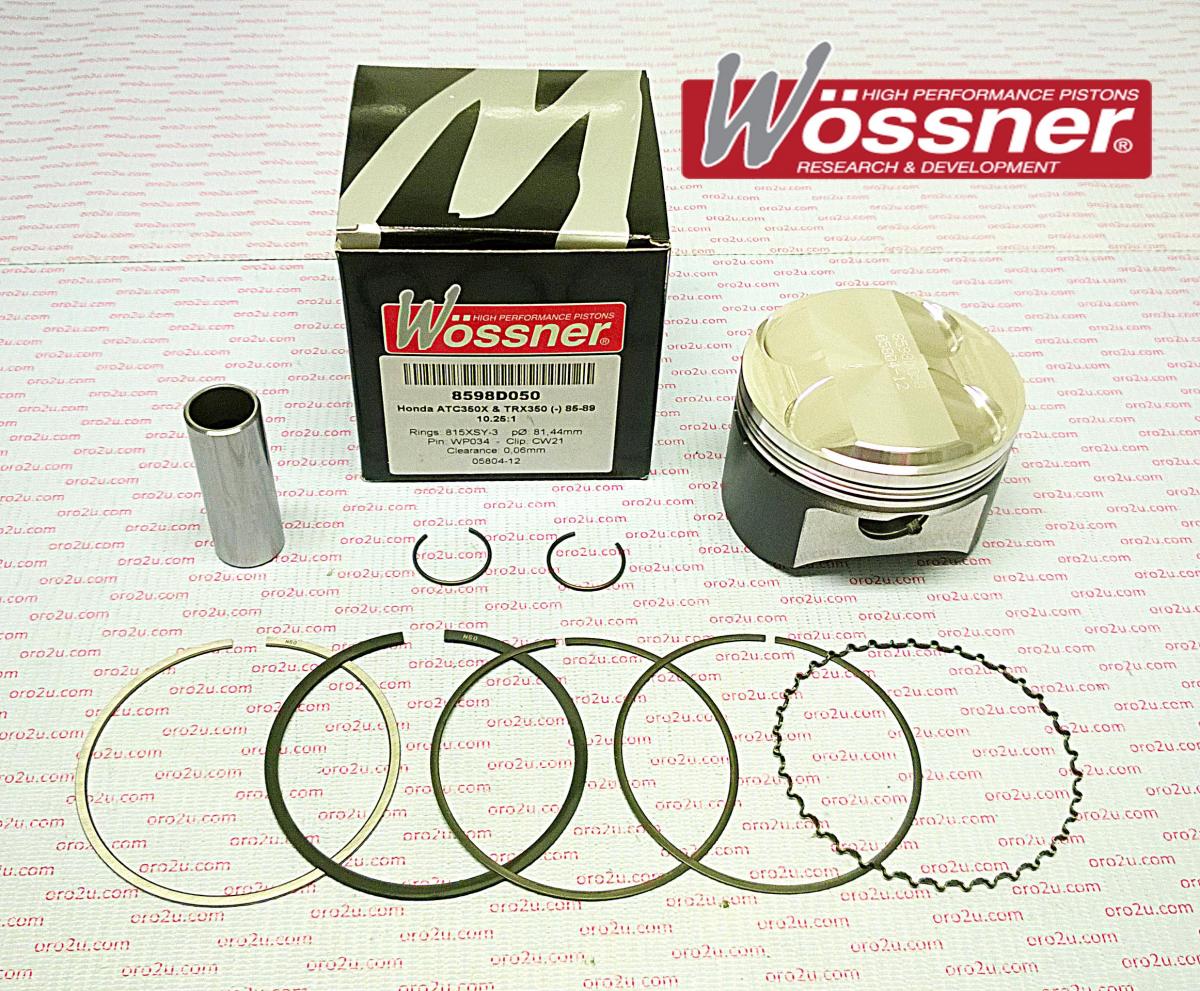 PISTON KIT 85-86 ATC350 82.00, FORGE WOSSNER 8598D100 image 1