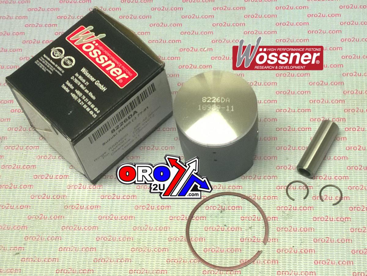 PISTON KIT 77-81 RM80 49.00, FORGED WOSSNER 8226DA image 1