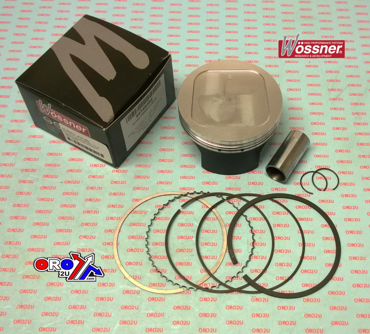 PISTON KIT 85-00 XR600R 98.00, FORGED WOSSNER 8574D100 image 1