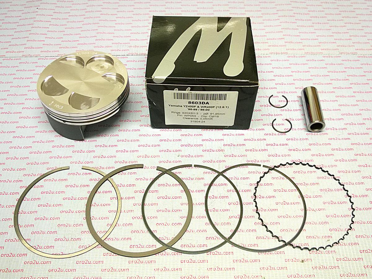 PISTON KIT 98-99 YZF400 92.00, FORGED WOSSNER 8603DA, 5GR-11631-00-00 image 1