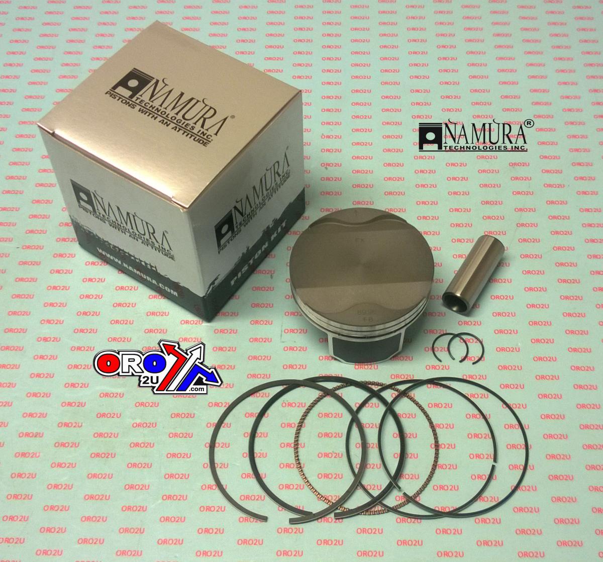 PISTON KIT LTZ400 KFX400 90.00, NAMURA NA-30002 SUZ, KAW, DVX image 1