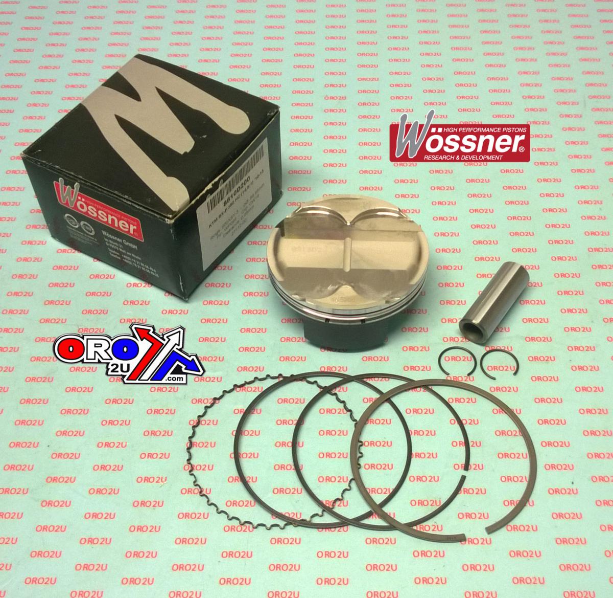 PISTON KIT 10-14 SXF350 88 HC, FORGED WOSSNER 8810DB KTM image 1