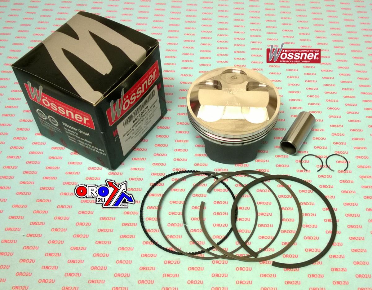 PISTON KIT 01-09 YFM660 102 HC, FORGED WOSSNER 8577D200 image 1