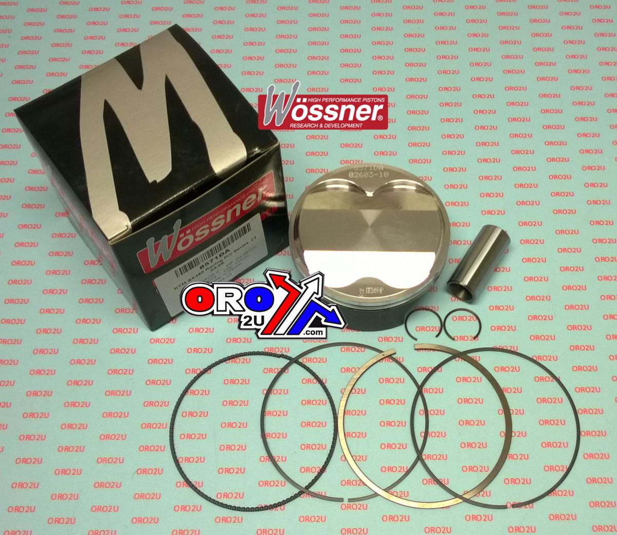 PISTON KIT 02-06 KTM450 HC 95, FORGED WOSSNER 8571DB image 1