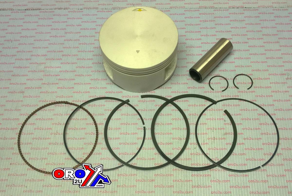 PISTON KIT 02-05 YFM660 102mm, RAPTOR 660cc YAMAHA ATV, BIG BORE PISTON KIT image 1