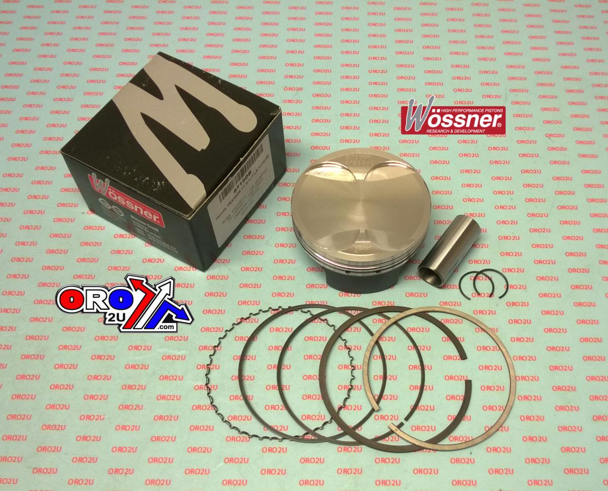 PISTON KIT 2004-2005 TRX450R HC FORGED WOSSNER 8719DA image 1