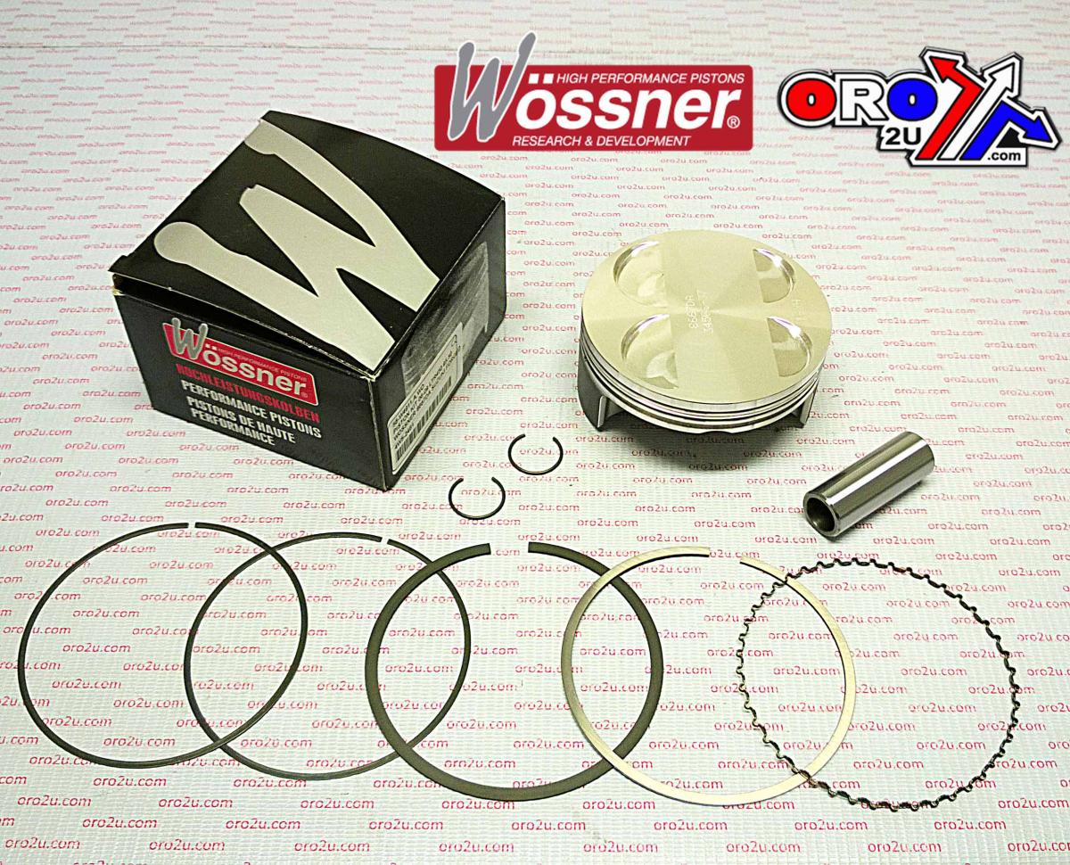 SUZUKI PISTON KIT 06-11 LTR450 95.50 WOSSNER, WOSSNER 8667DB SUZUKI FORGED image 1