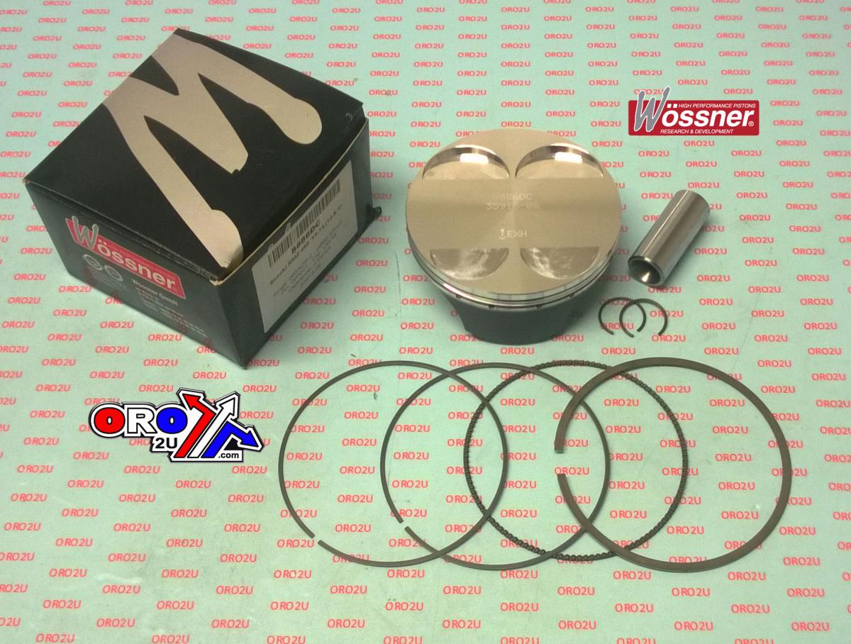 PISTON KIT 13-17 RMZ450 96.00, WOSSNER 8886DA SUZUKI, 12111-28H30-0F0 image 1
