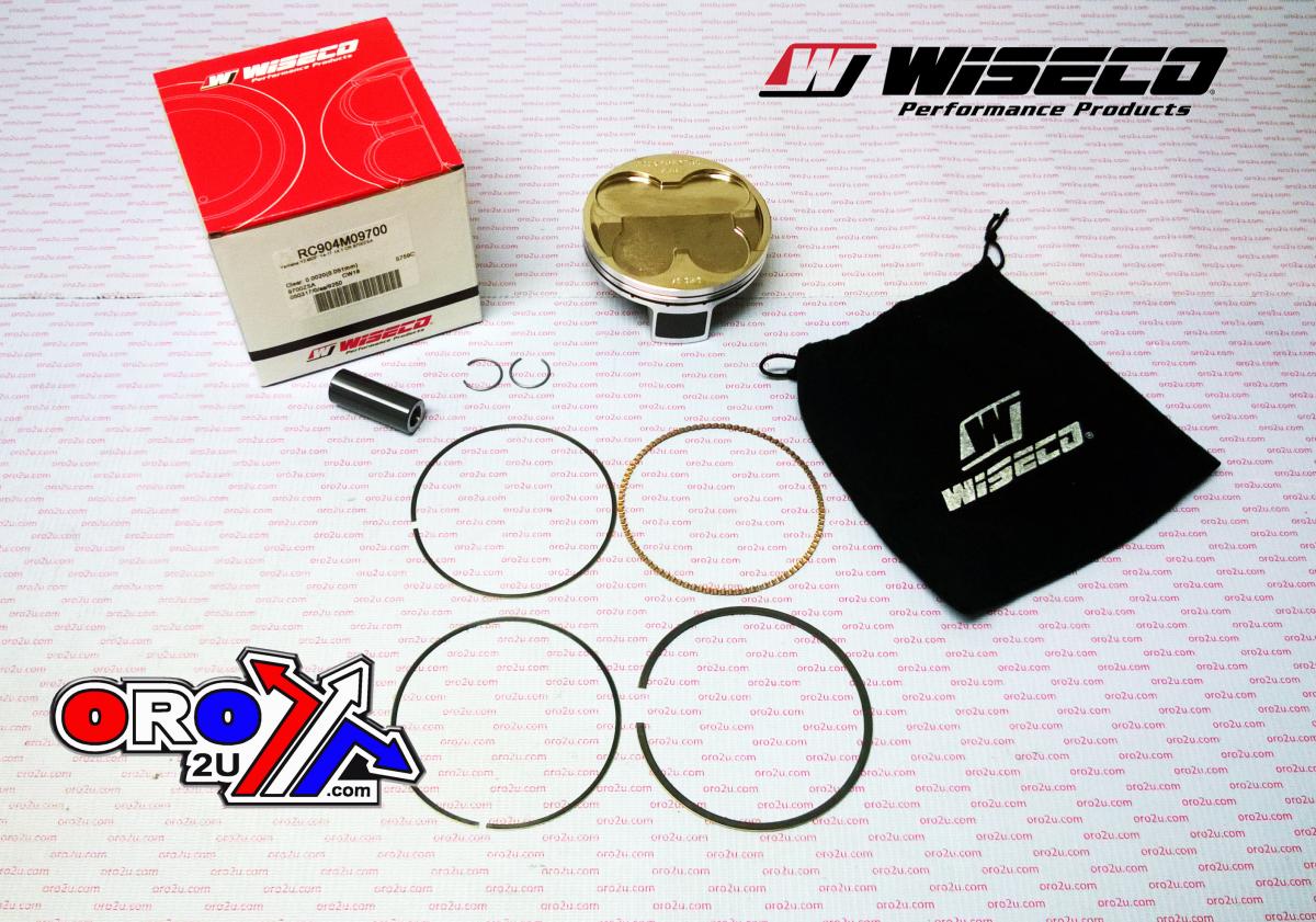 PISTON KIT YZF450 14-17 14.0, WISECO RC904M09700 97.00mm, RACERS CHOICE ArmorGlide image 1