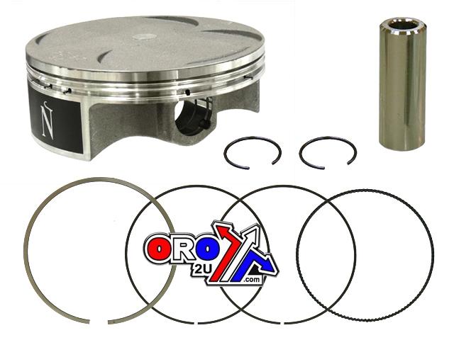 PISTON KIT 09-18 KXF450 96mm, NAMURA NX-20045-BCOMP 12.8:1, KX450F, KX-F450, Hyperdryve thumbnail 2