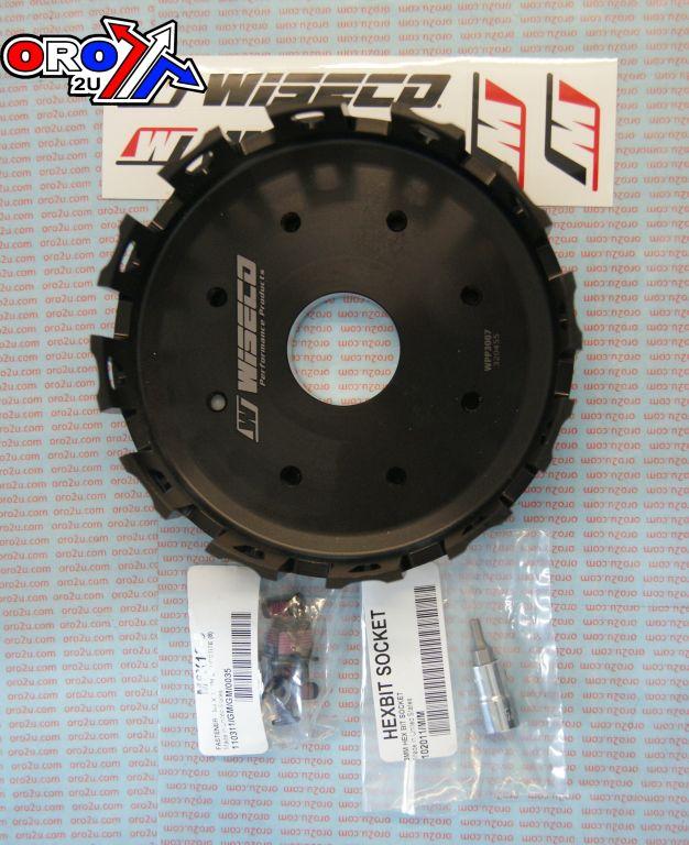 CLUTCH BASKET 94-02 KX125, WISECO WPP3007 KAWASAKI MX thumbnail 2