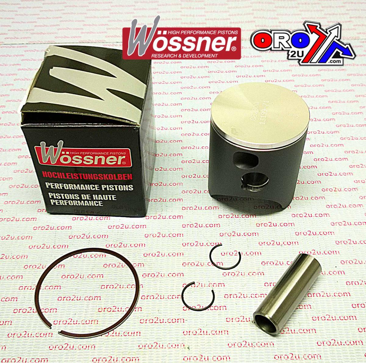 PISTON KIT HONDA CR125 92-99 54.00, WOSSNER 8020DB, FORGED image 1