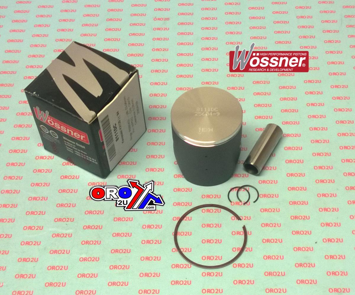 PISTON KIT 1994 KX125 54.00, WOSSNER 8111DA KAWASAKI MX 13001-1396 image 1