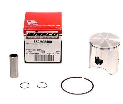 PISTON KIT 95-97 KX125 54.00, WISECO 652M05400 KAWASAKI image 1