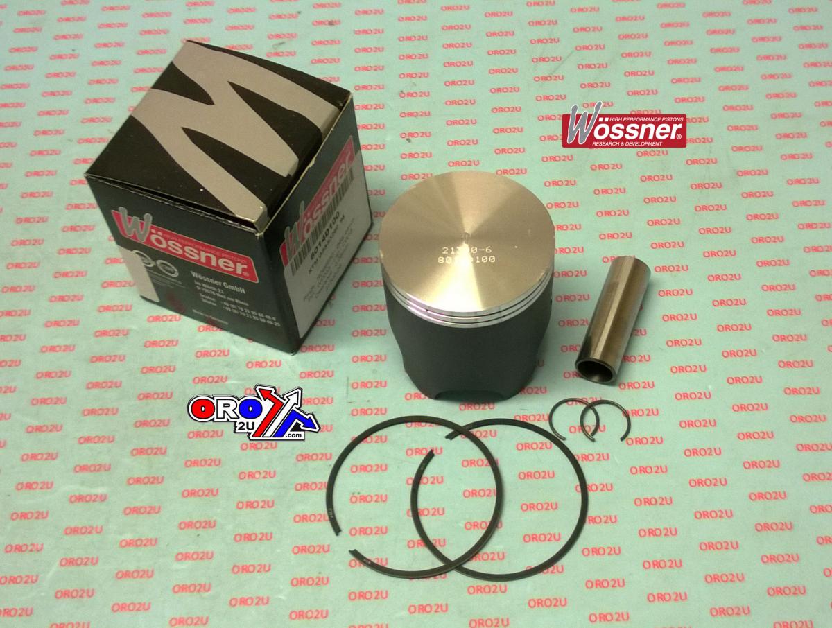 PISTON KIT 95 KTM250SX 67.50, WOSSNER 8014DC FORGED MX image 1