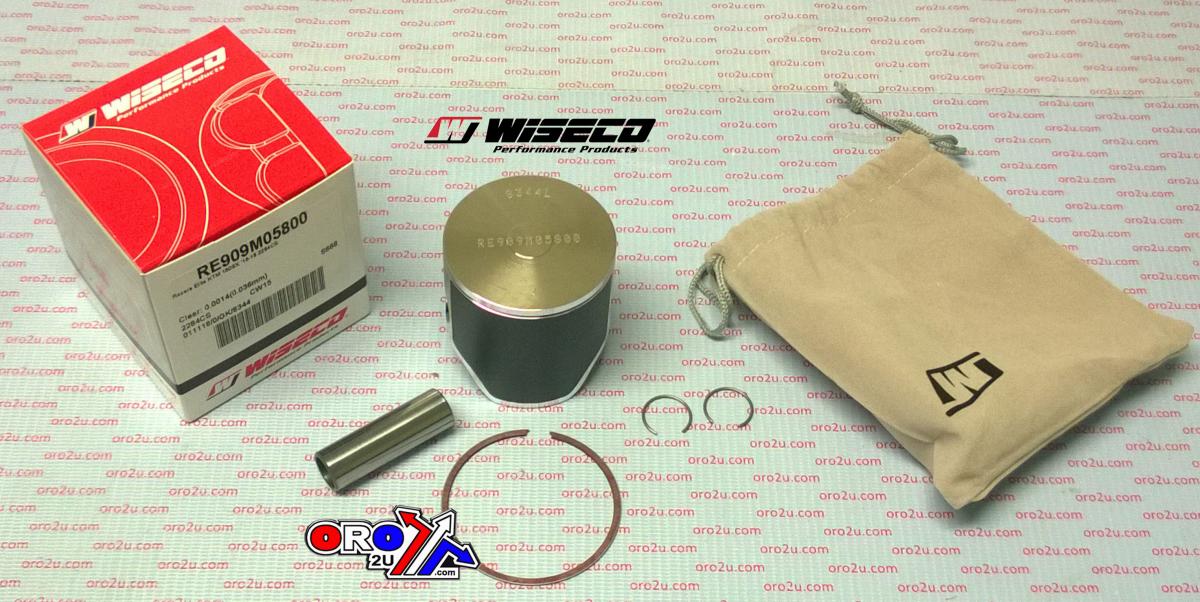 PISTON KIT 16-22 150 SX ELITE, WISECO RE909M05800 KTM, Racers Elite ArmorFit image 1