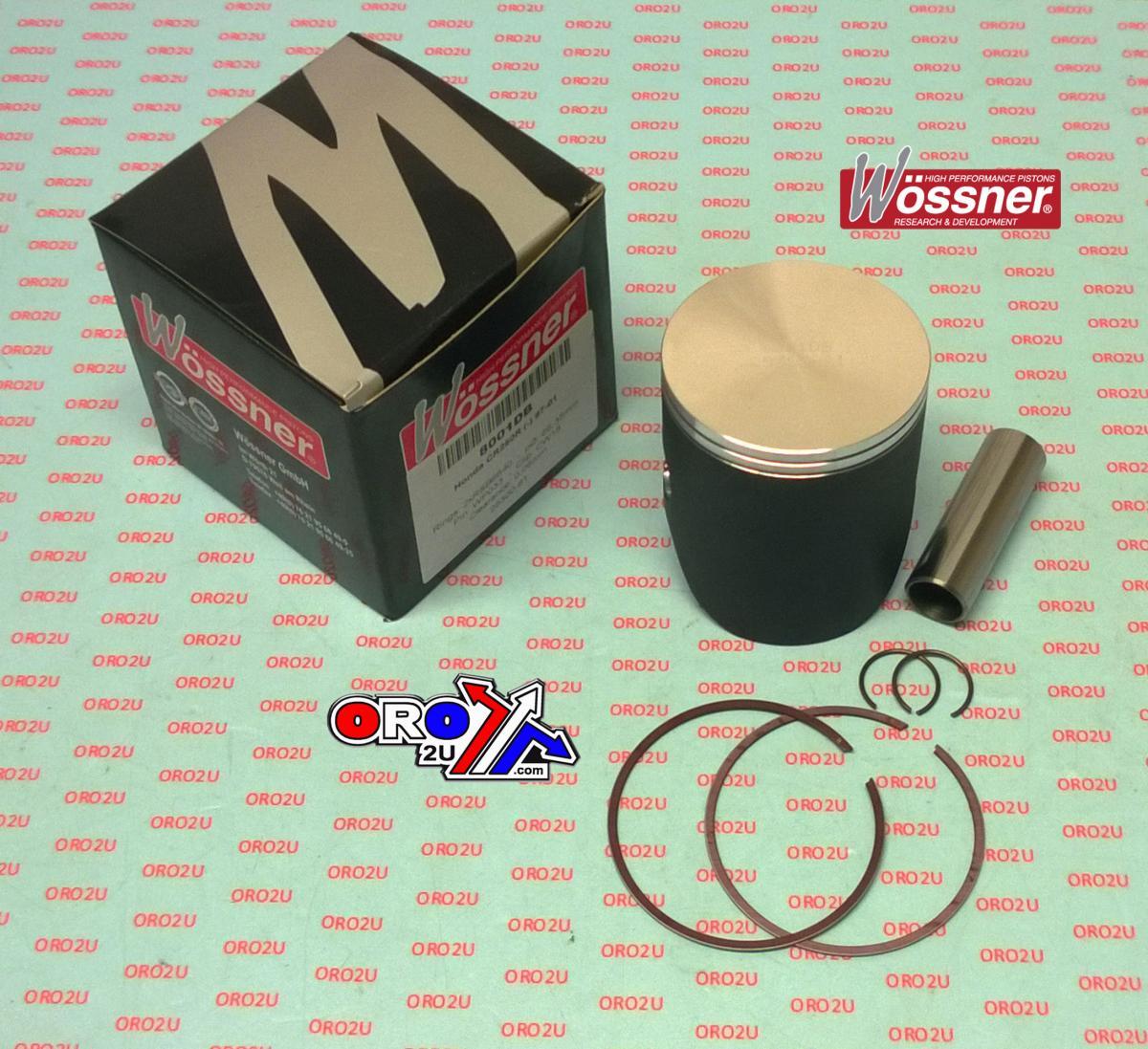PISTON KIT 97-01 CR250 66.40 A, WOSSNER 8001DA HONDA MX image 1