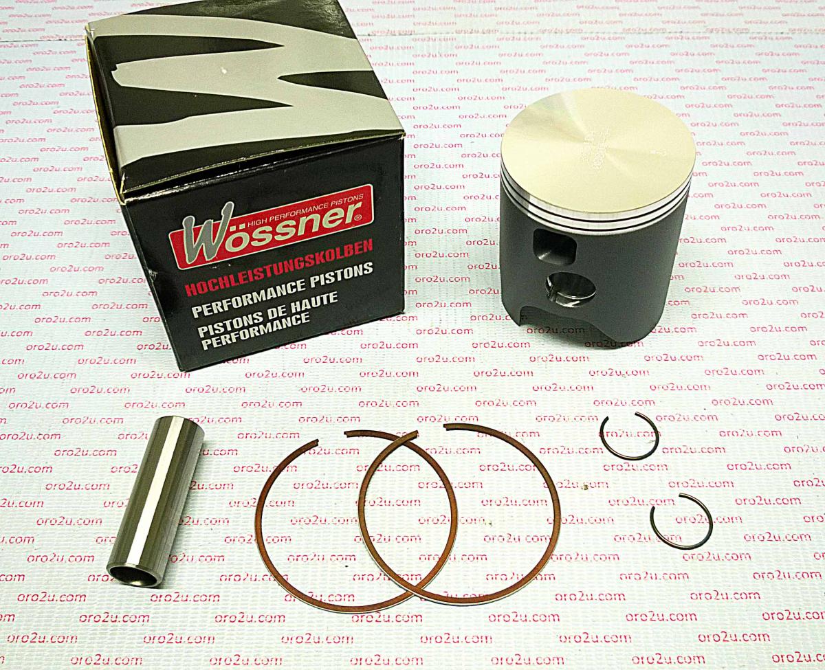 PISTON KIT 00-05 KTM250 66.40, WOSSNER 8081DA 2-RING 54630207100 image 1