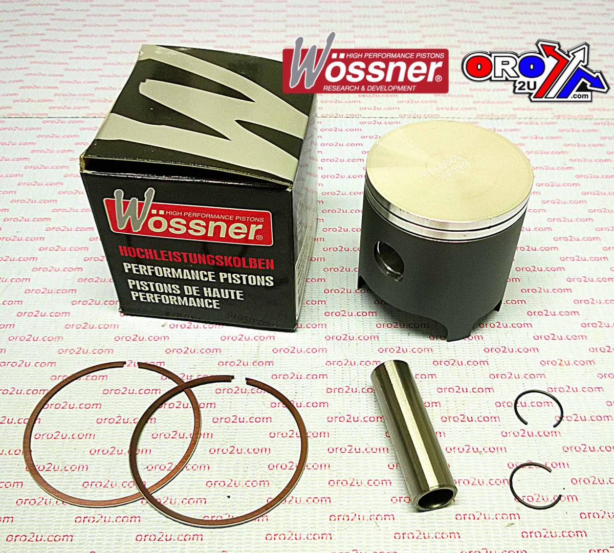 PISTON KIT 98-13 KTM200 64.00, WOSSNER 8048DB FORGED image 1
