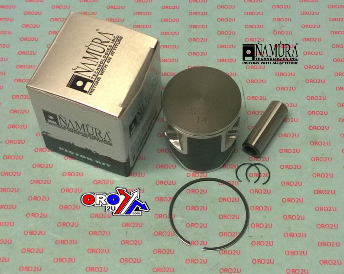PISTON KIT 01-02 KX125 54.00 C, NAMURA NX-20001-C KAWASAKI image 1
