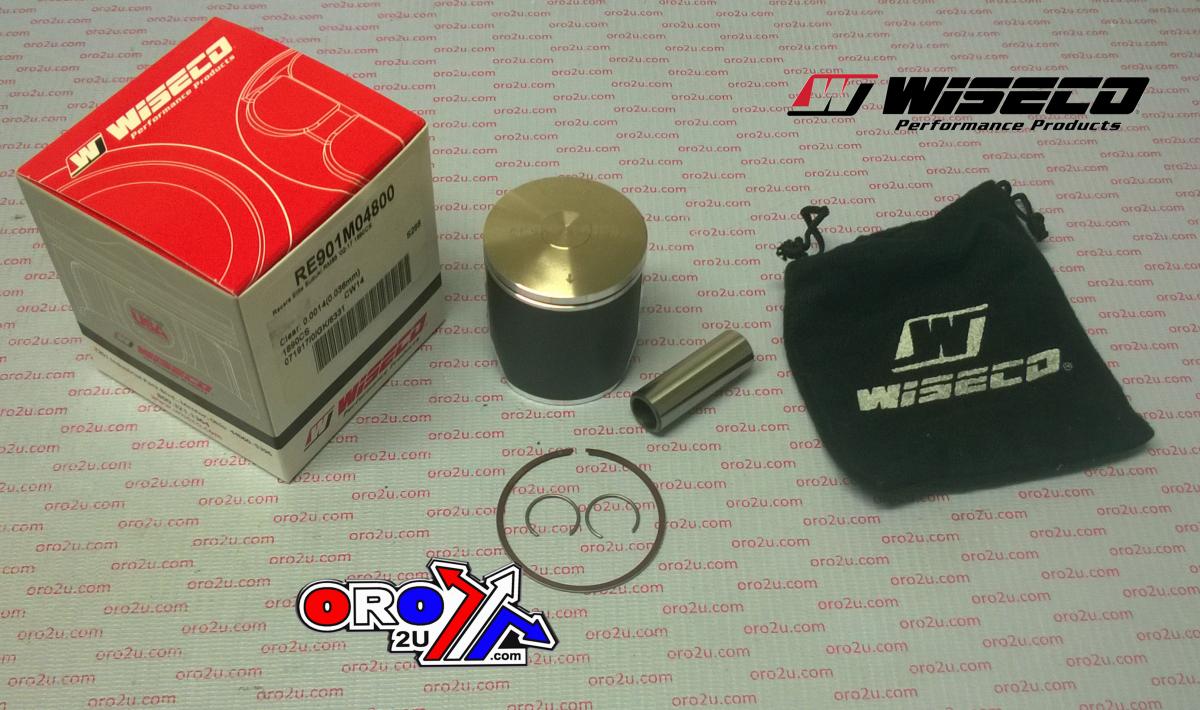 PISTON KIT 02-25 YZ85 48.00 RE, WISECO RE900M04800 YAMAHA, Racers Elite ArmorFit image 1