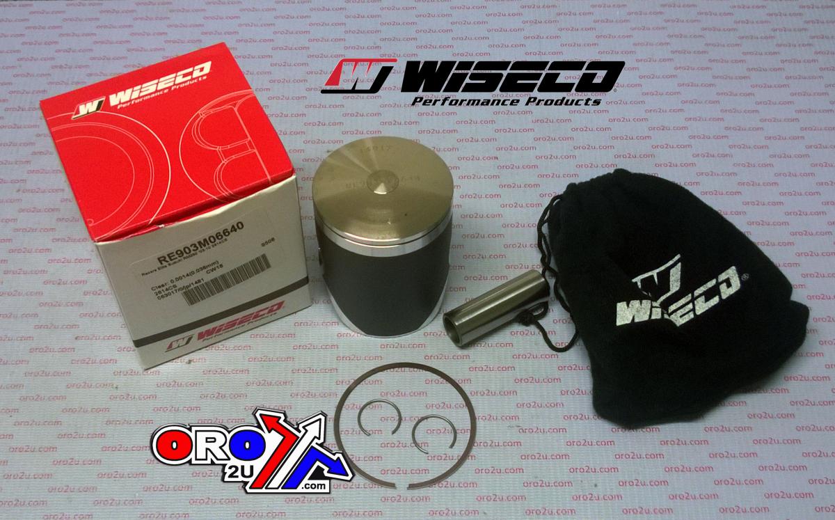 PISTON KIT 03-10 RM250 ELITE, WISECO RE903M06640 KAWASAKI, Racers Elite ArmorFit image 1