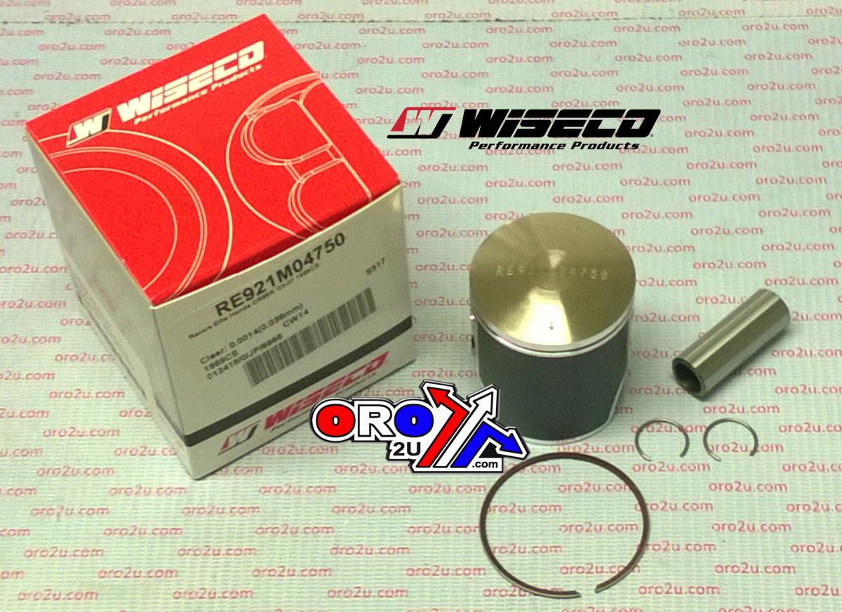 PISTON KIT 03-07 CR85 47.50, WISECO RE921M04750 HONDA, Racers Elite ArmorFit image 1
