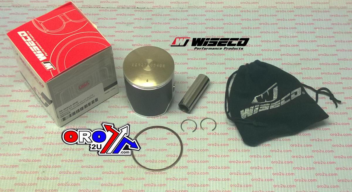 PISTON KIT 01-08 KX125 ELITE, WISECO RE927M05400 54.00mm, Racers Elite ArmorFit image 1