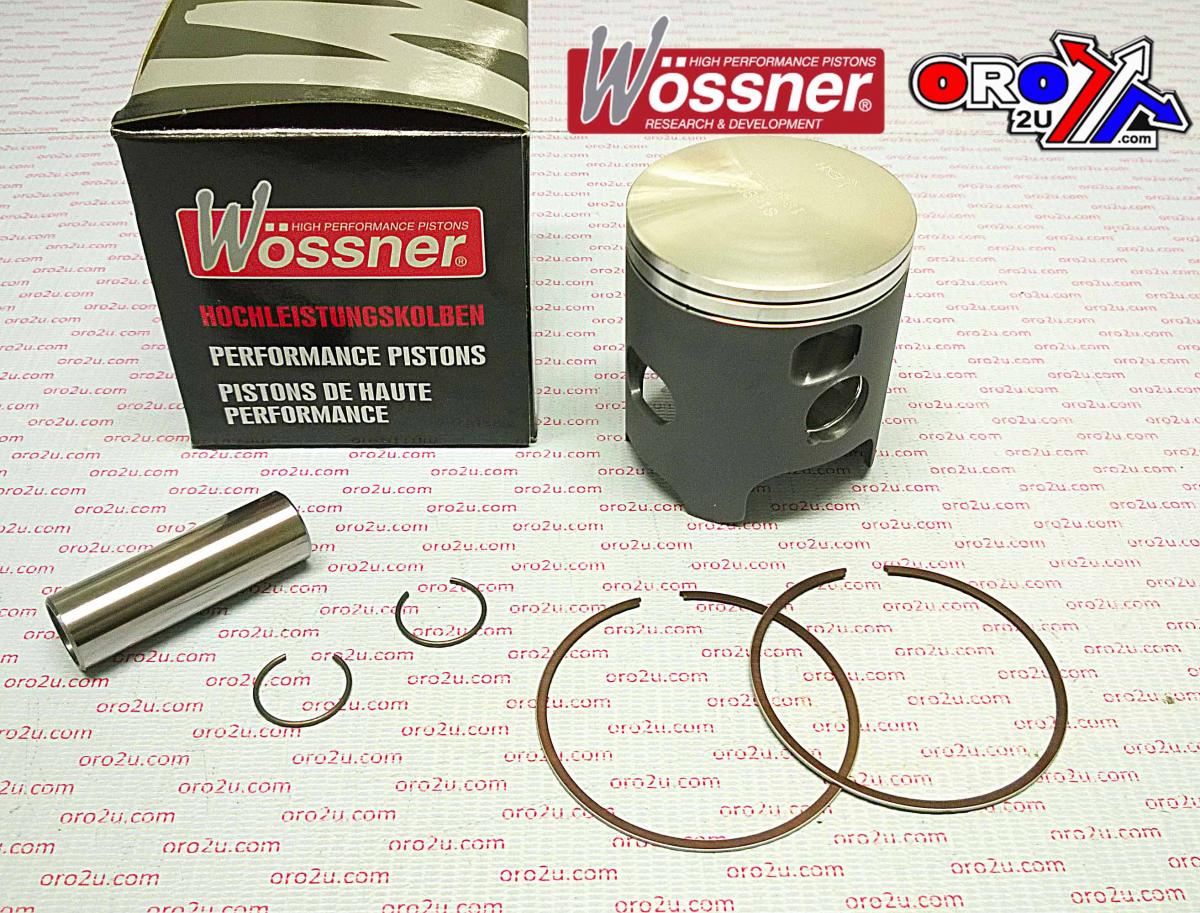 PISTON KIT 05-09 KX250 66.40 C, WOSSNER 8168DC KAWASAKI MX image 1