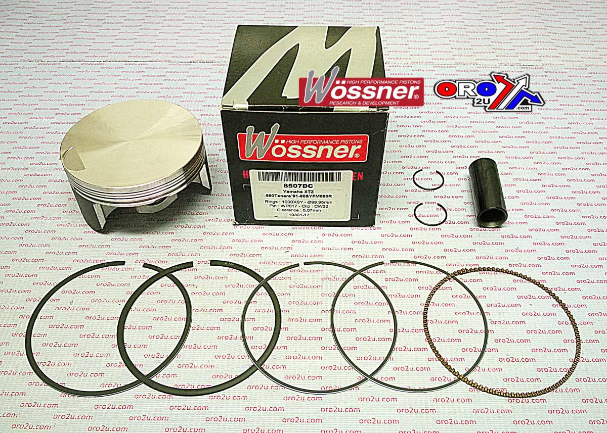 PISTON KIT 01-04 YFM660 102.00, WOSSNER 8507D200 YAMAHA ATV image 1