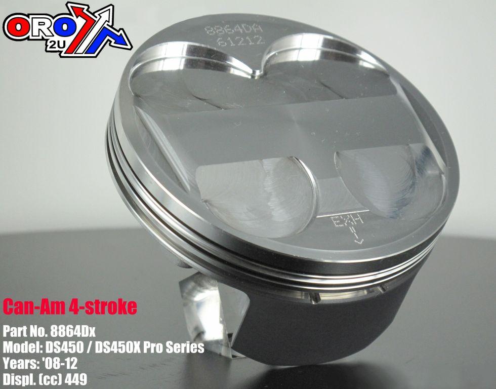 PISTON KIT 08-12 DS450 97.00, WOSSNER 8864DA CAN-AM 420685132 thumbnail 2