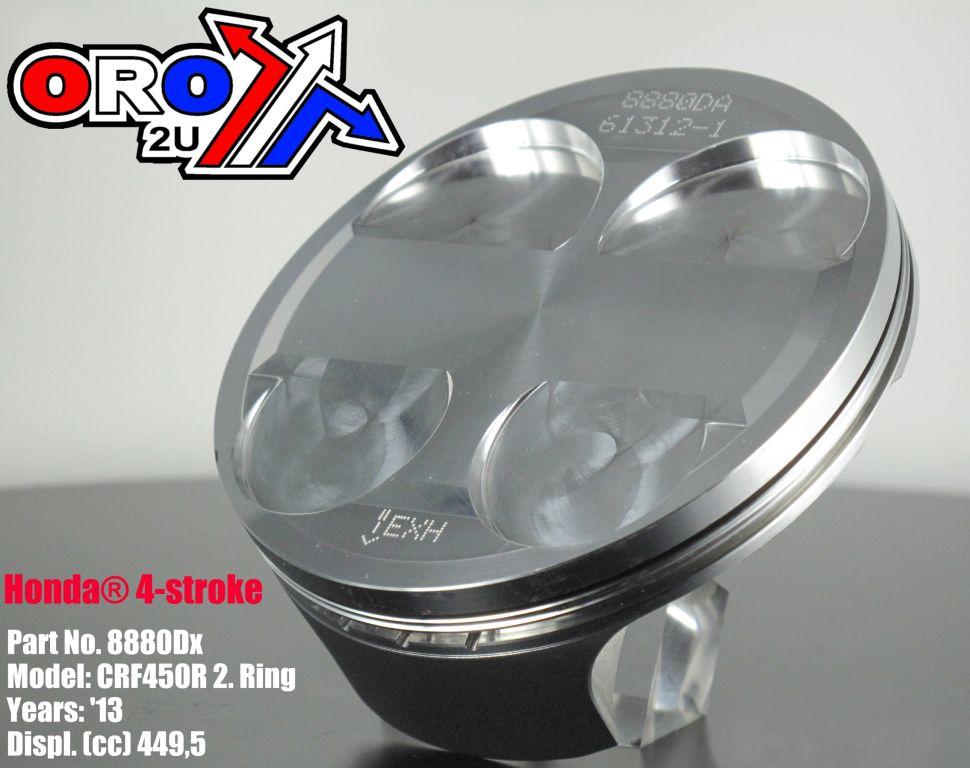 PISTON KIT 13-14 CRF450 96.00, WOSSNER 8880DB thumbnail 2
