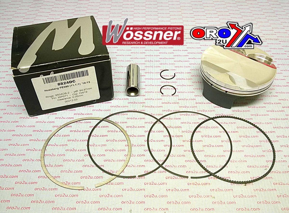 PISTON KIT 10-13 FE390 95.00 A, WOSSNER 8824DA image 1