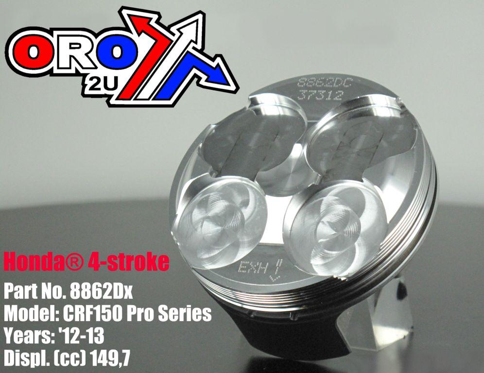 PISTON KIT 12-18 CRF150R 66.00, WOSSNER 8862DC HC thumbnail 2