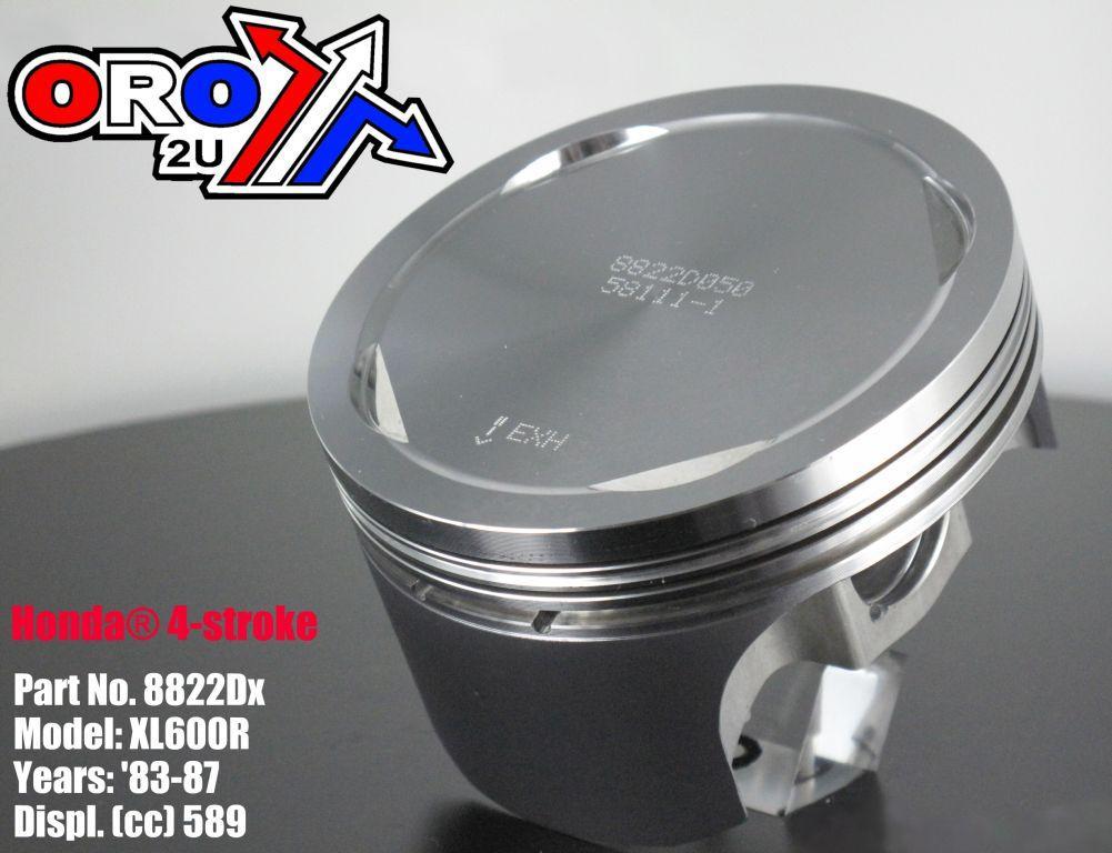 PISTON 83-87 XL600R 101.00, WOSSNER 8822D100 HONDA thumbnail 2