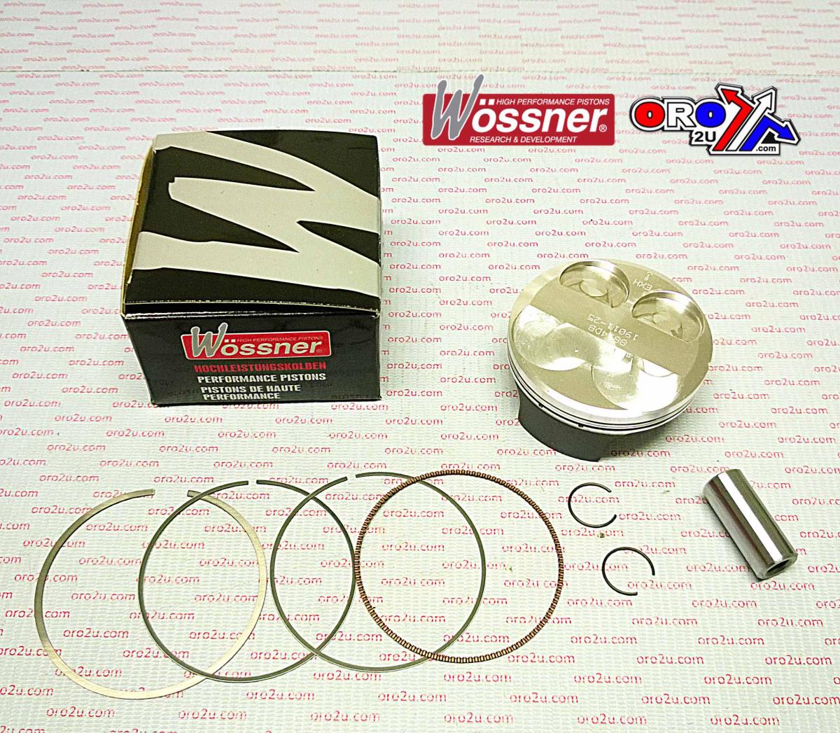 PISTON KIT 11-14 KX250F 77mm B, 8814DB WOSSNER KAWASAKI image 1