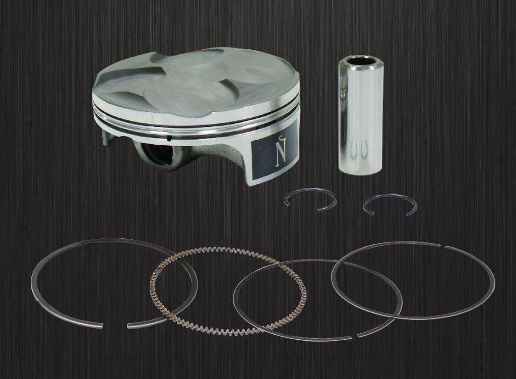 PISTON KIT 14-15 CRF250 76.80, HYPERDRYVE NAMURA NX-10041-C image 1