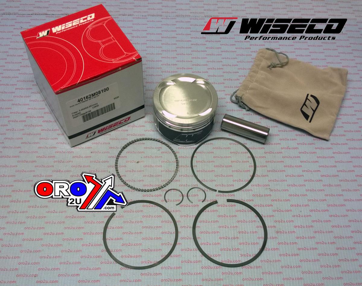PISTON KIT 14-15 CRF250 14.0, WISECO 40129M07680 ARMOR GLIDE, BORE SIZE 76.80mm image 1