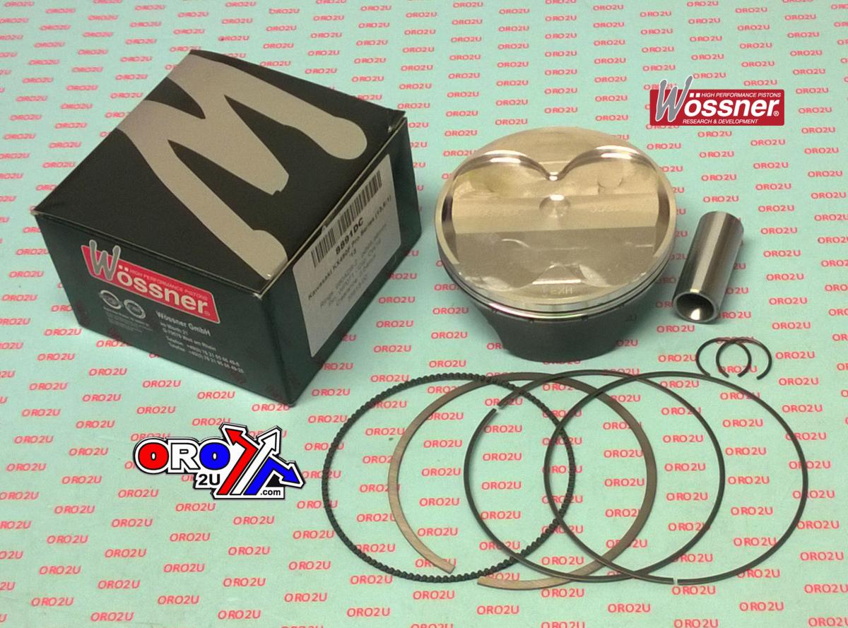 PISTON KIT 13-14 KX450F 96 HC, WOSSNER 8891DA KAWASAKI 13001-0736 image 1