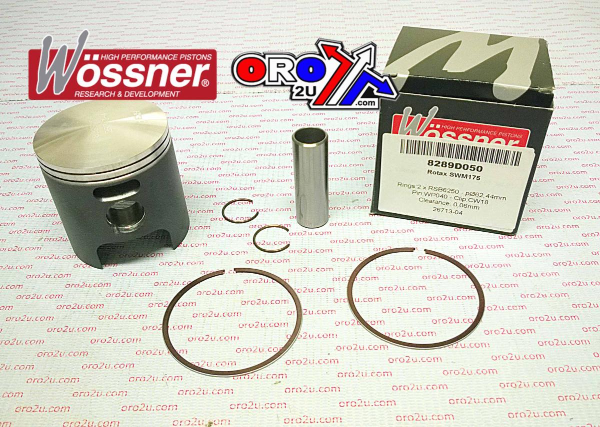 PISTON KIT ROTAX SWM175 63.00, WOSSNER 8289D100 image 1